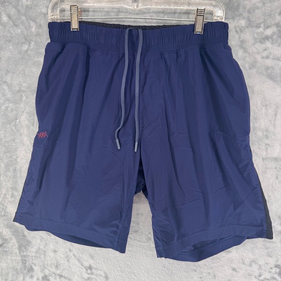 RHONE Other - RHONE Men Navy Blue Athletic Shorts with Liner Size Medium M Running Gym Workout